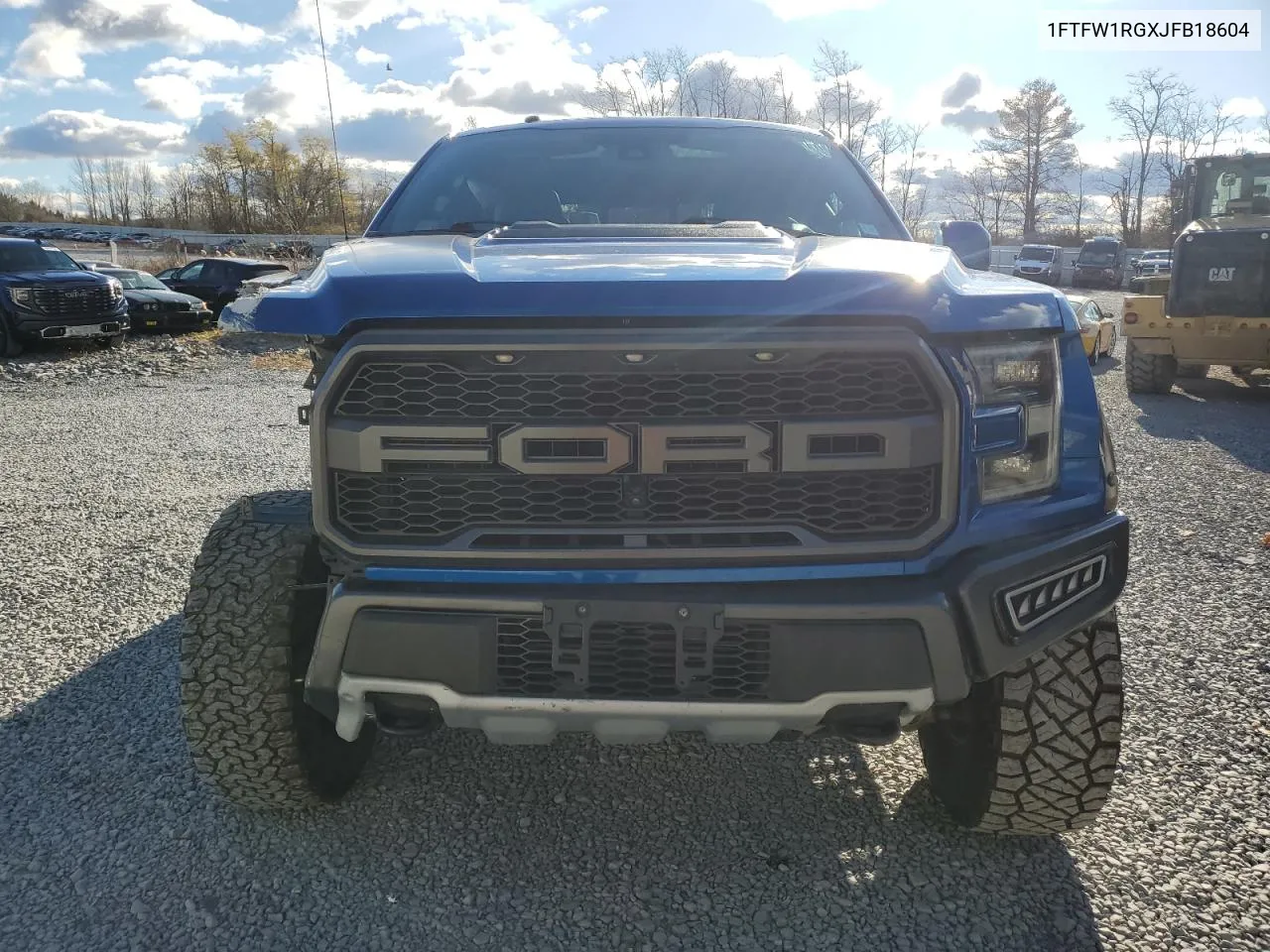 2018 Ford F150 Raptor VIN: 1FTFW1RGXJFB18604 Lot: 80062584