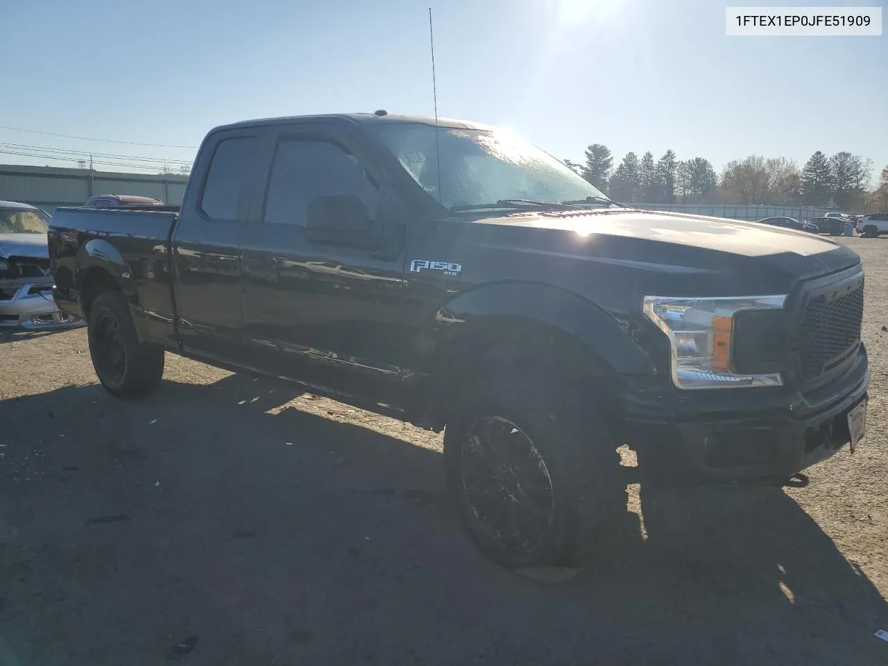 2018 Ford F150 Super Cab VIN: 1FTEX1EP0JFE51909 Lot: 80099284