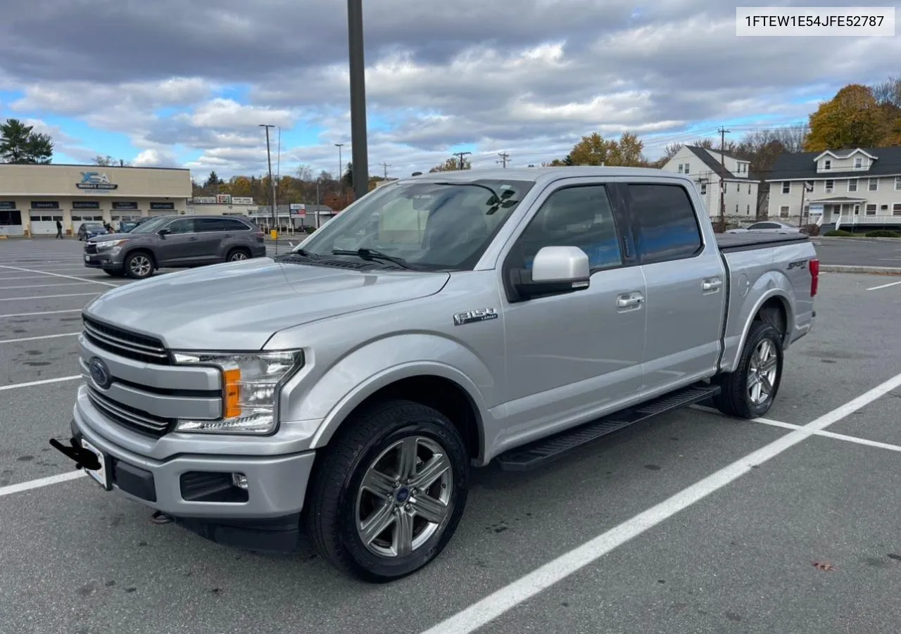 2018 Ford F150 Supercrew VIN: 1FTEW1E54JFE52787 Lot: 80172174