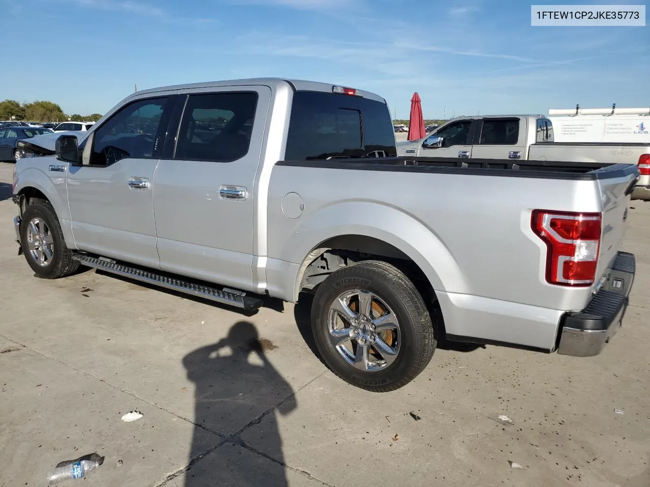 2018 Ford F150 Supercrew VIN: 1FTEW1CP2JKE35773 Lot: 80229934