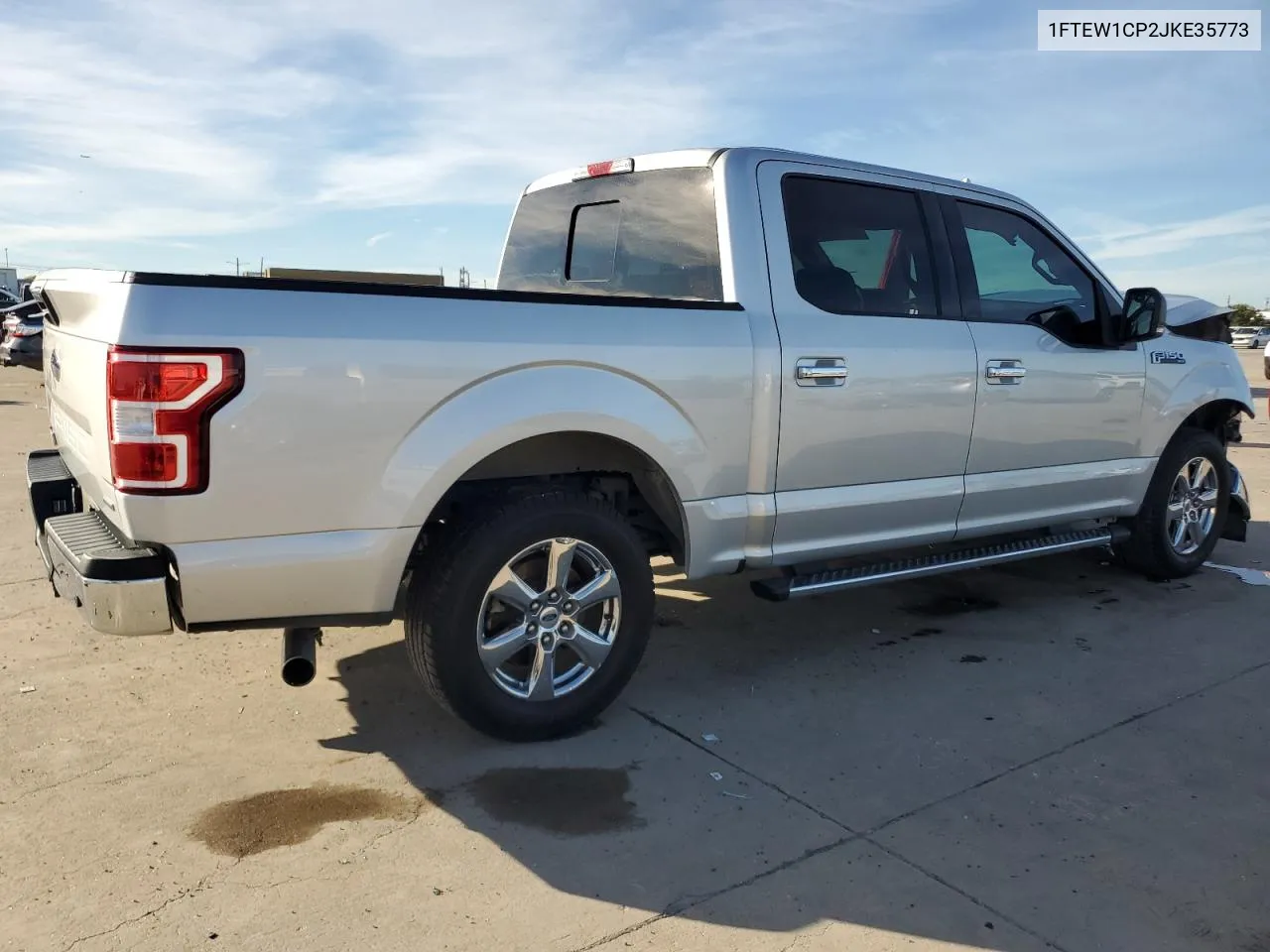 2018 Ford F150 Supercrew VIN: 1FTEW1CP2JKE35773 Lot: 80229934