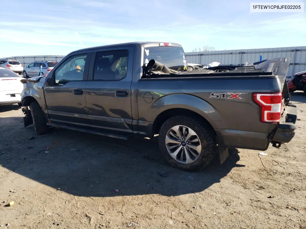 2018 Ford F150 Supercrew VIN: 1FTEW1CP8JFE02205 Lot: 80285044