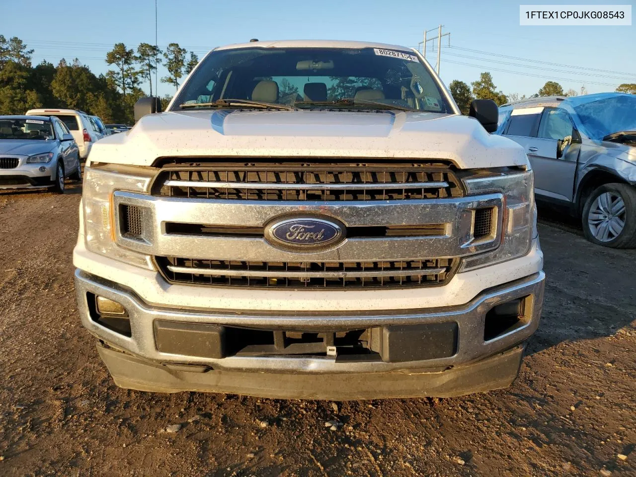 2018 Ford F150 Super Cab VIN: 1FTEX1CP0JKG08543 Lot: 80287154