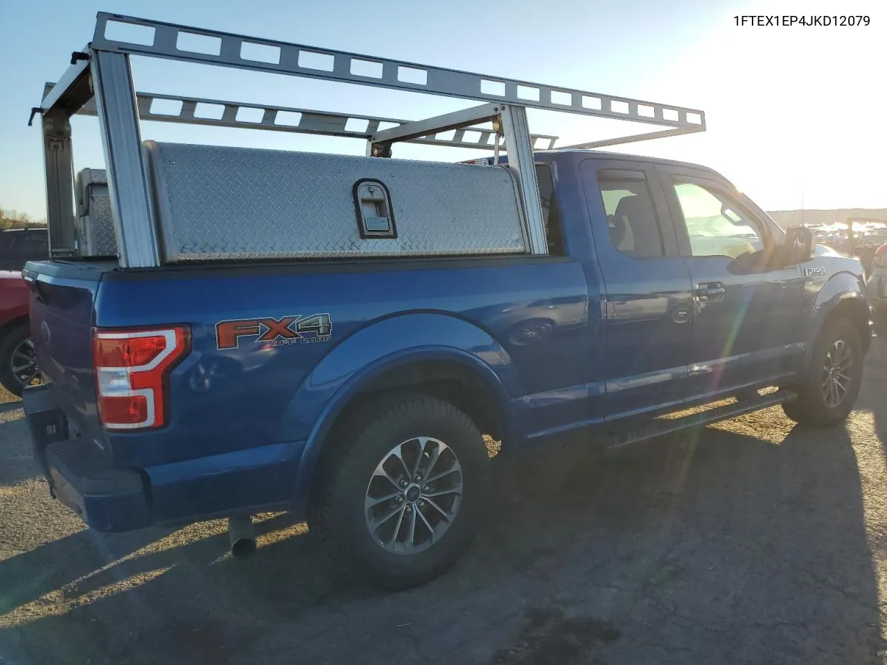 2018 Ford F150 Super Cab VIN: 1FTEX1EP4JKD12079 Lot: 80292194