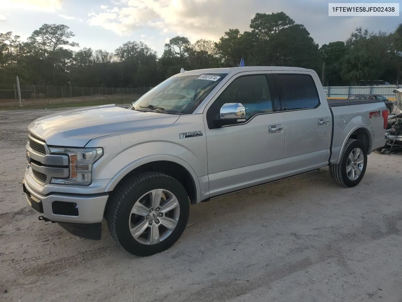 1FTEW1E58JFD02438 2018 Ford F150 Supercrew