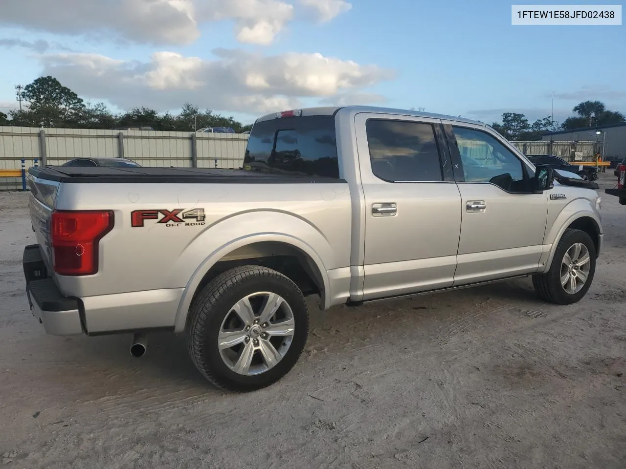 1FTEW1E58JFD02438 2018 Ford F150 Supercrew