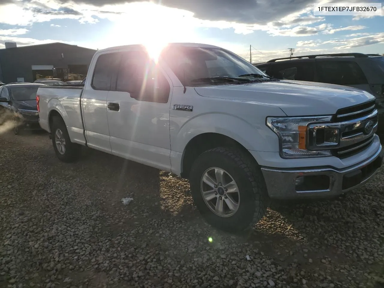 2018 Ford F150 Super Cab VIN: 1FTEX1EP7JFB32670 Lot: 81312304