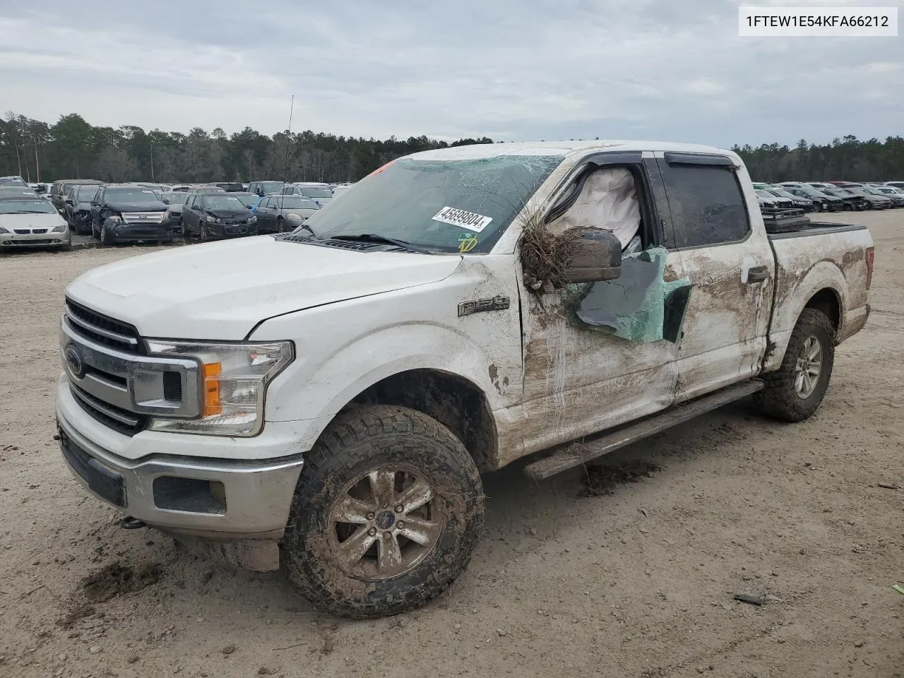 2019 Ford F150 Supercrew VIN: 1FTEW1E54KFA66212 Lot: 45699804