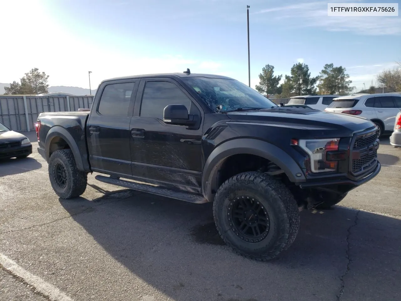 2019 Ford F150 Raptor VIN: 1FTFW1RGXKFA75626 Lot: 46719924