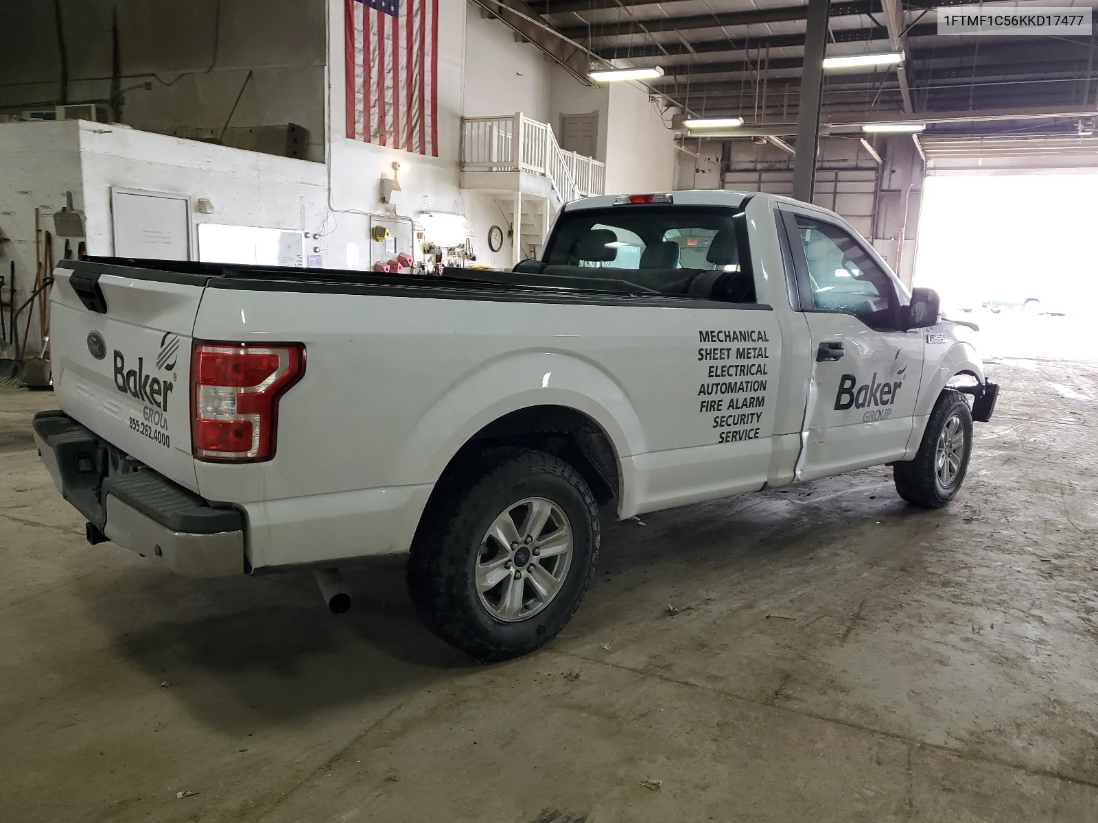 2019 Ford F150 VIN: 1FTMF1C56KKD17477 Lot: 48240864