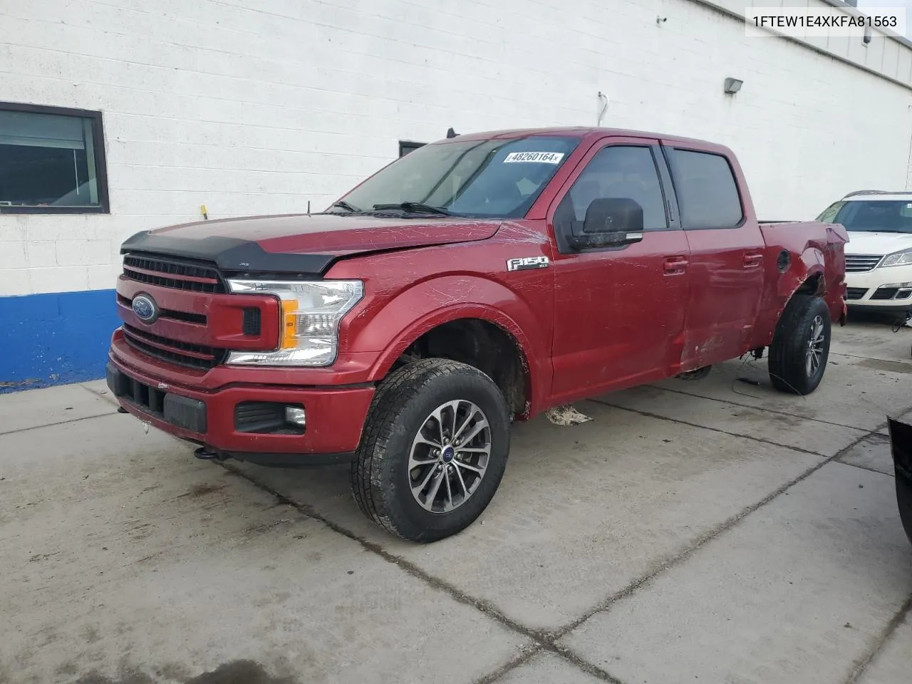 2019 Ford F150 Supercrew VIN: 1FTEW1E4XKFA81563 Lot: 48260164