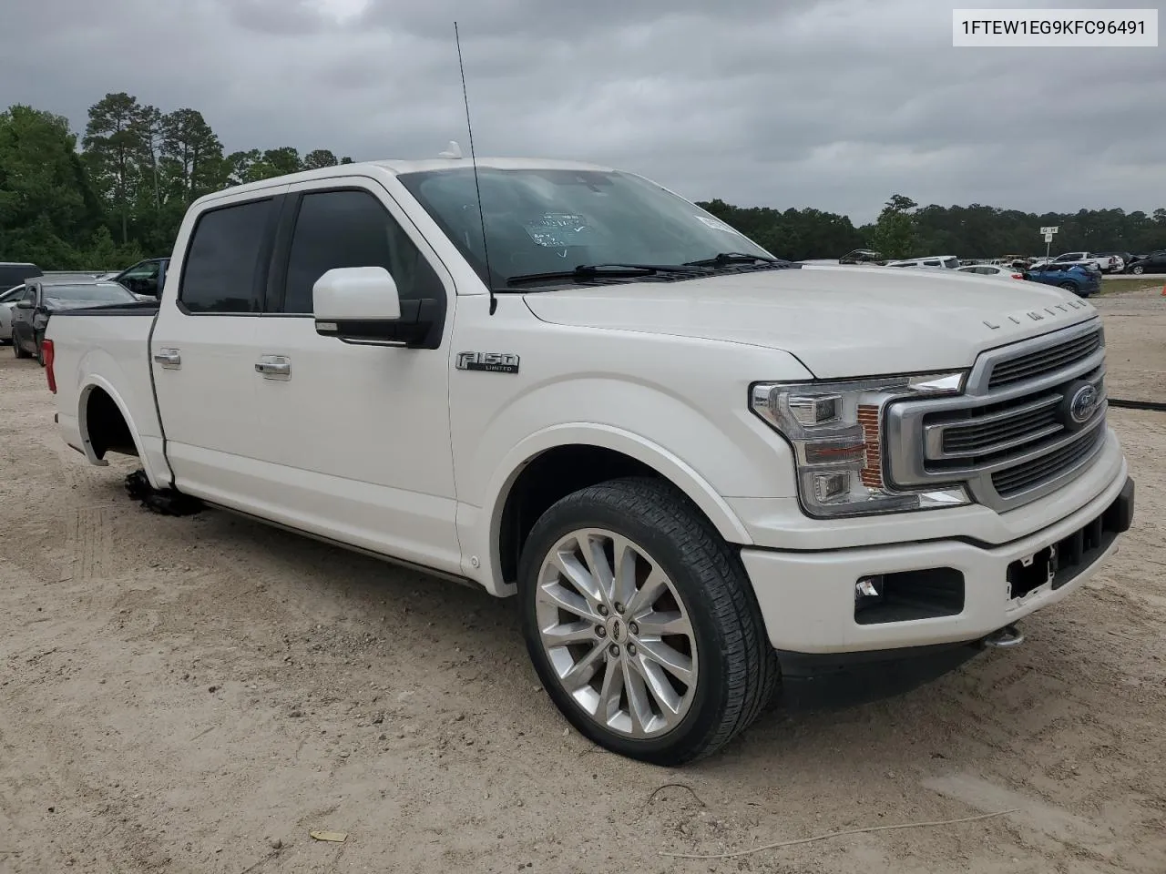 2019 Ford F150 Supercrew VIN: 1FTEW1EG9KFC96491 Lot: 49375074