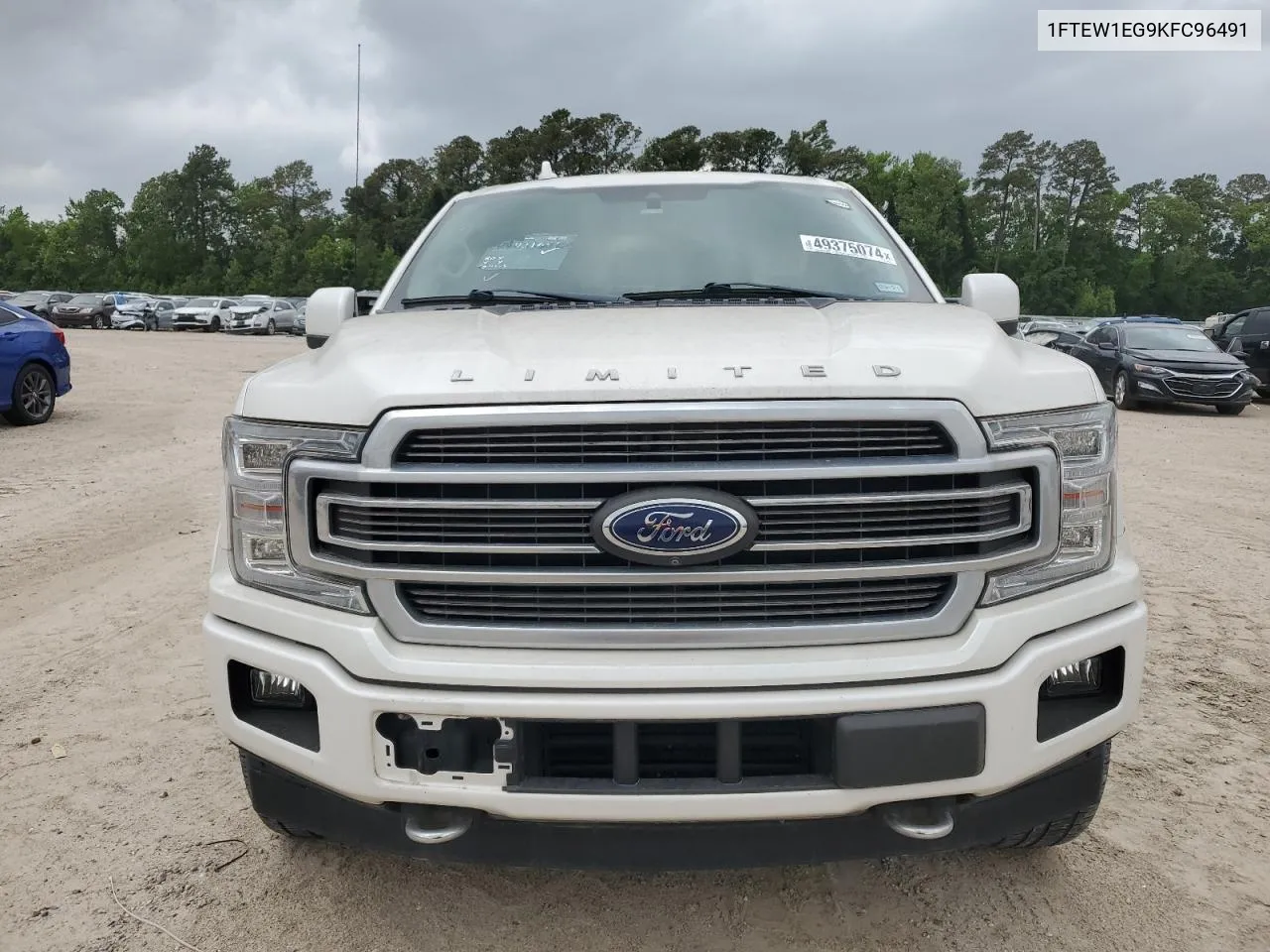 2019 Ford F150 Supercrew VIN: 1FTEW1EG9KFC96491 Lot: 49375074