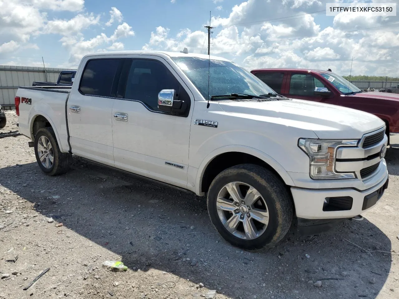 2019 Ford F150 Supercrew VIN: 1FTFW1E1XKFC53150 Lot: 51551344