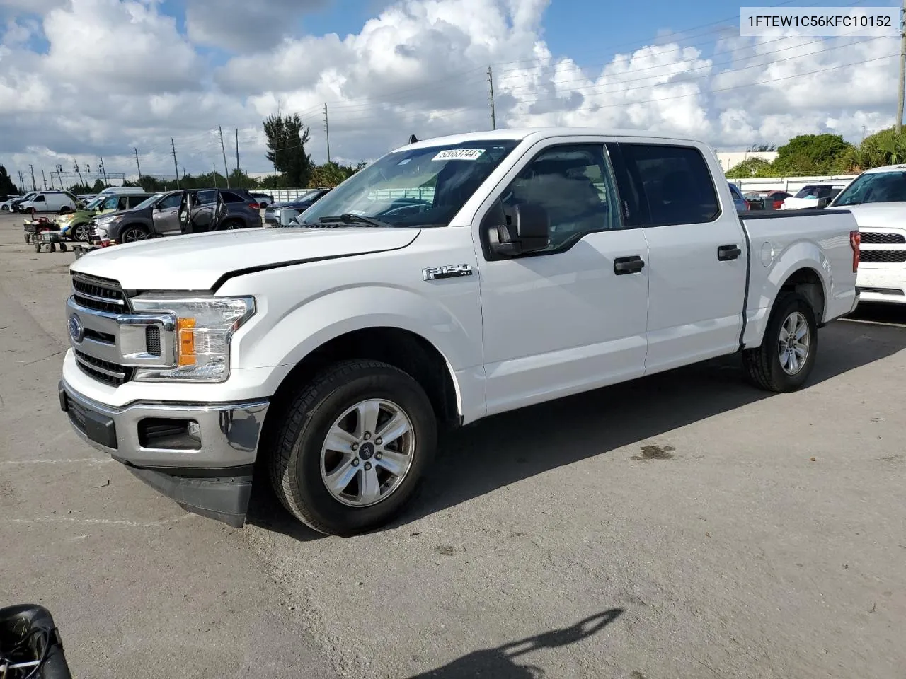 2019 Ford F150 Supercrew VIN: 1FTEW1C56KFC10152 Lot: 52663744