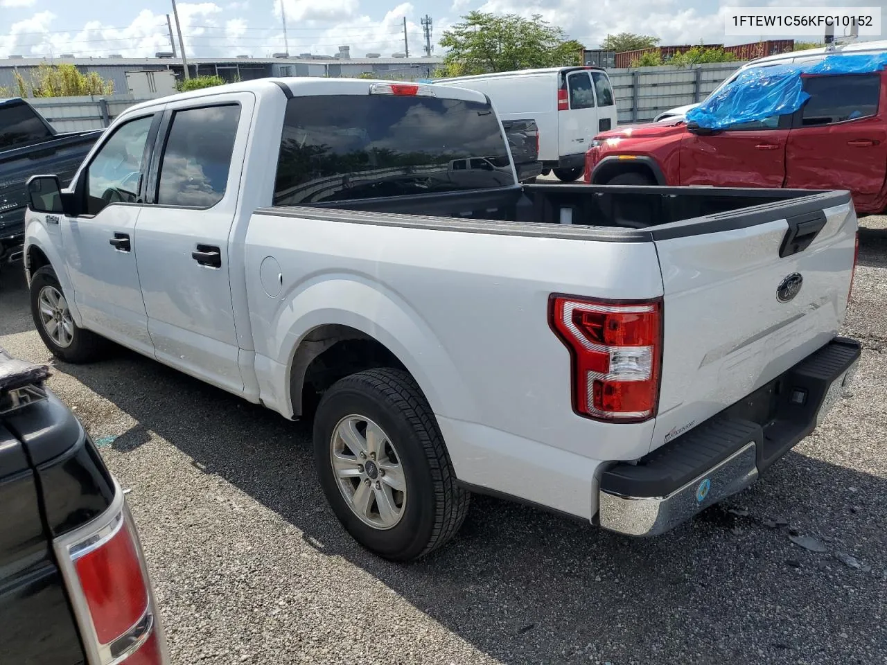 2019 Ford F150 Supercrew VIN: 1FTEW1C56KFC10152 Lot: 52663744