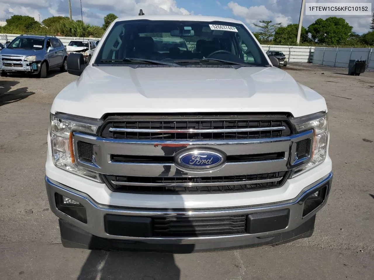 2019 Ford F150 Supercrew VIN: 1FTEW1C56KFC10152 Lot: 52663744