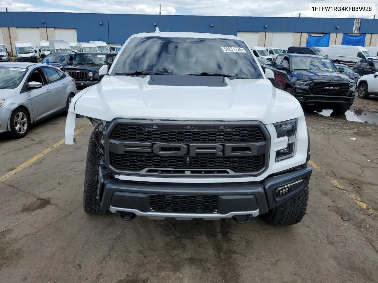 1FTFW1RG4KFB89928 2019 Ford F150 Raptor