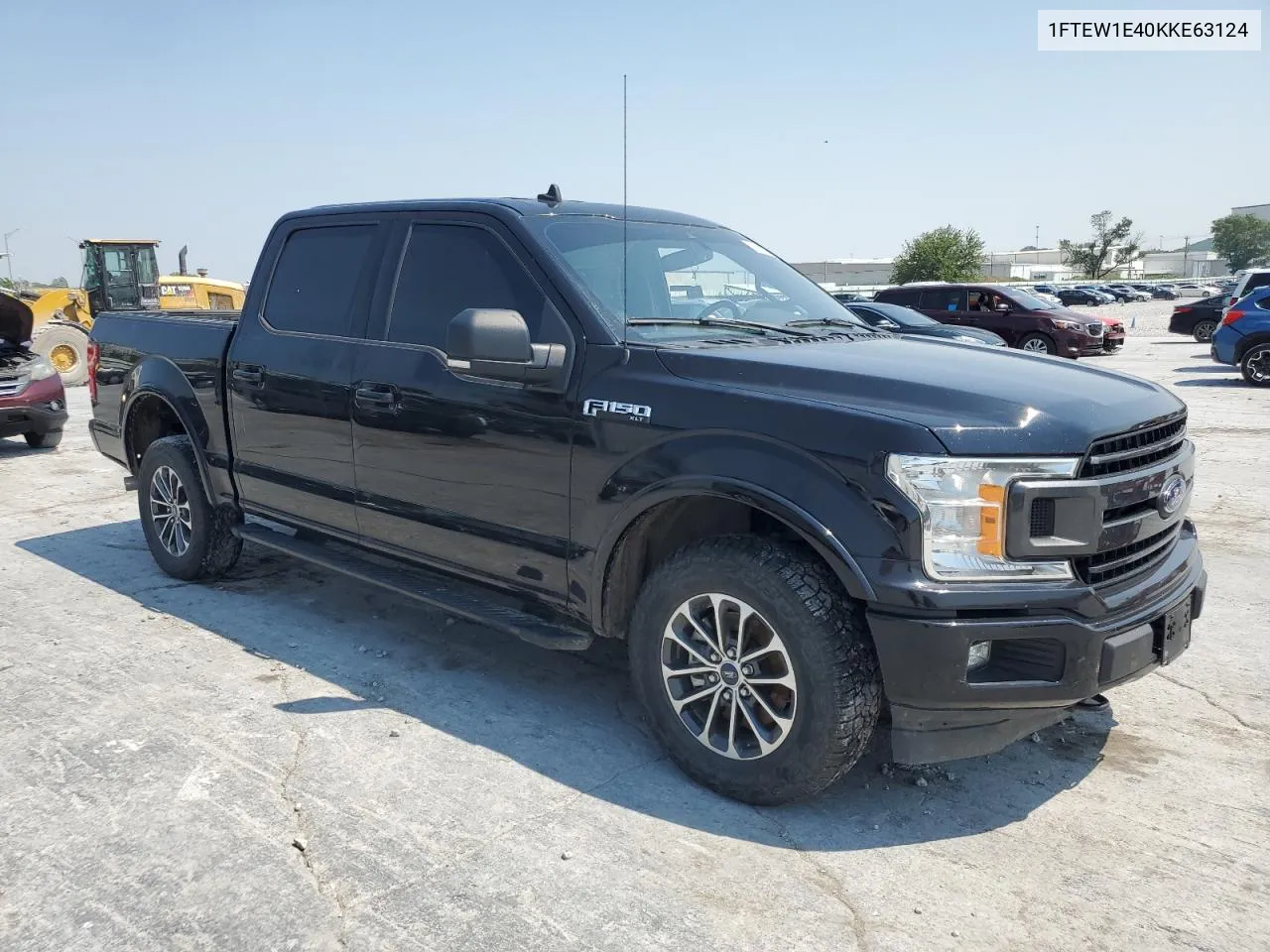 2019 Ford F150 Supercrew VIN: 1FTEW1E40KKE63124 Lot: 54614374