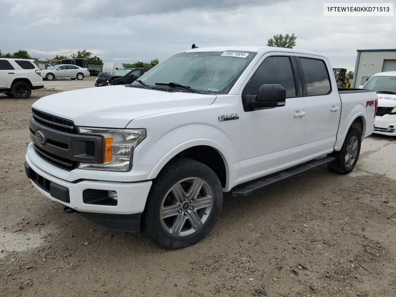 1FTEW1E40KKD71513 2019 Ford F150 Supercrew