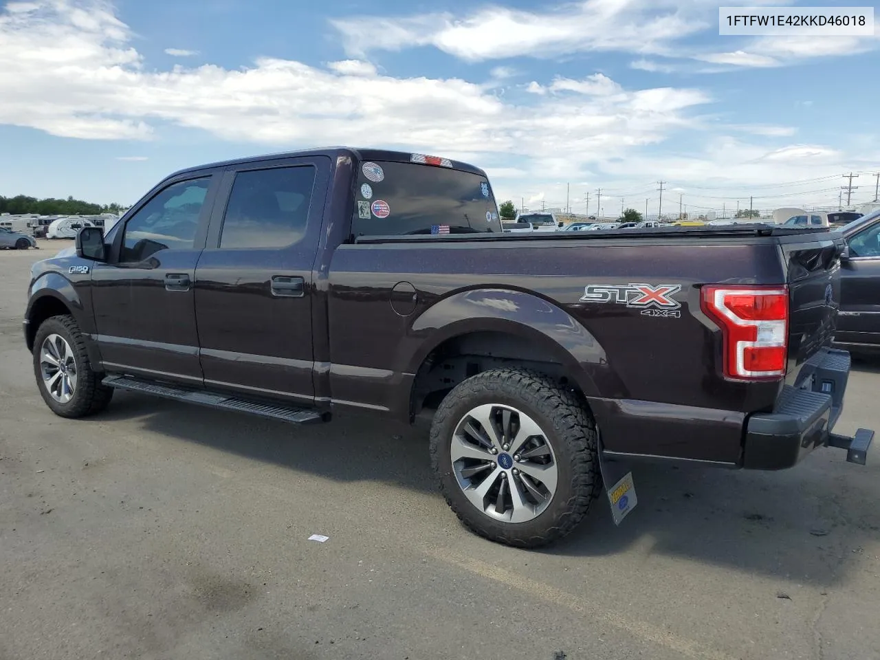 1FTFW1E42KKD46018 2019 Ford F150 Supercrew