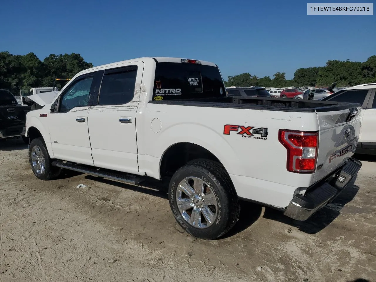 2019 Ford F150 Supercrew VIN: 1FTEW1E48KFC79218 Lot: 57062504