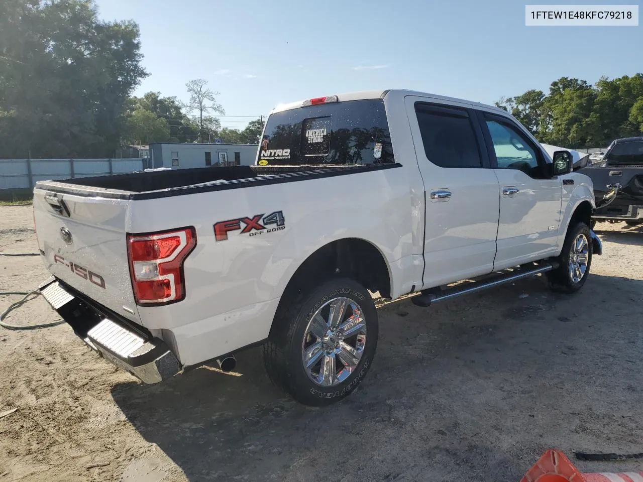 2019 Ford F150 Supercrew VIN: 1FTEW1E48KFC79218 Lot: 57062504