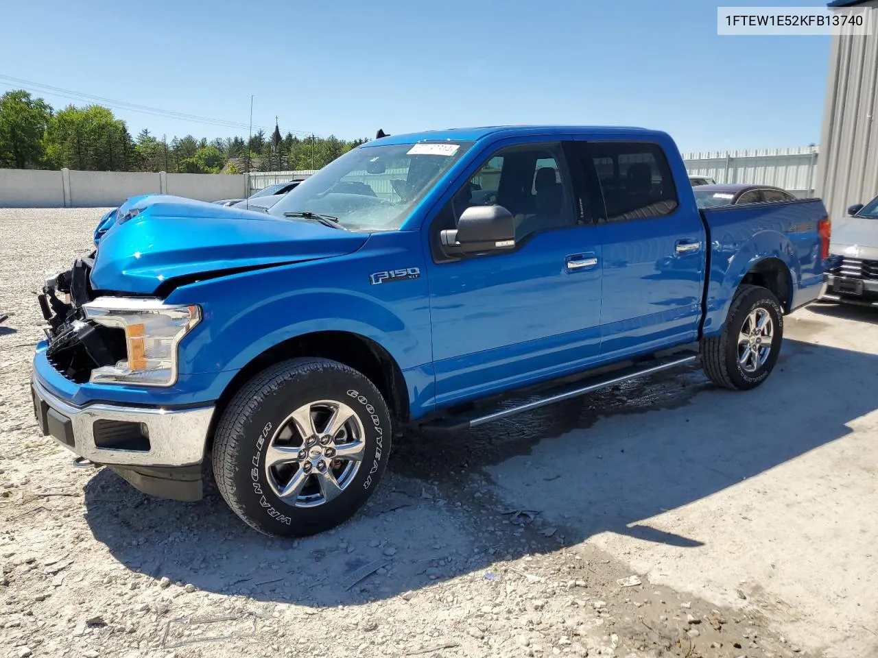 1FTEW1E52KFB13740 2019 Ford F150 Supercrew