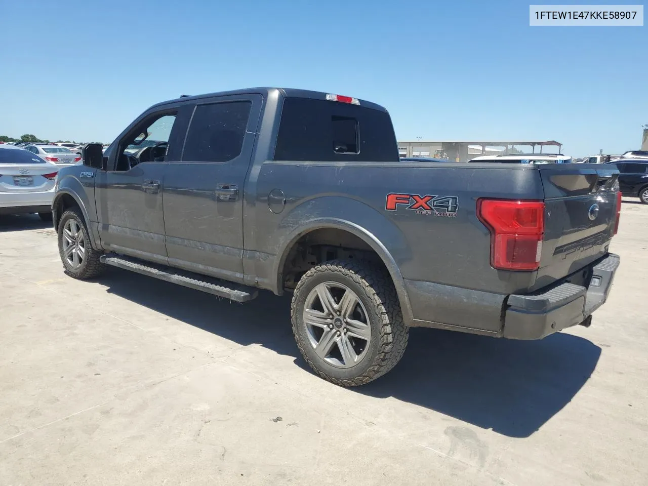 1FTEW1E47KKE58907 2019 Ford F150 Supercrew