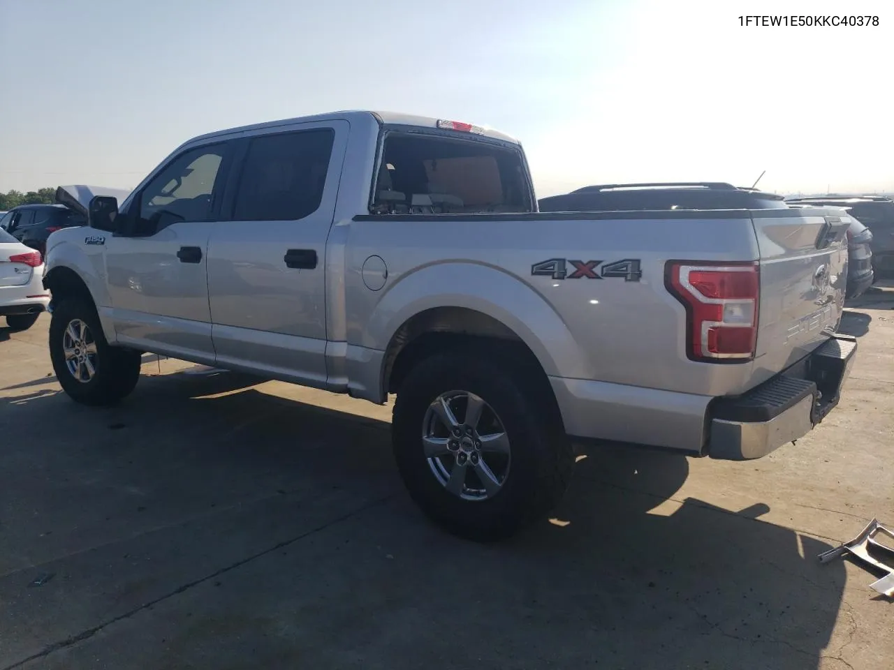 2019 Ford F150 Supercrew VIN: 1FTEW1E50KKC40378 Lot: 58822604