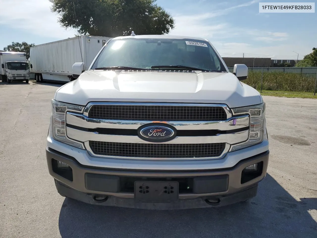 1FTEW1E49KFB28033 2019 Ford F150 Supercrew