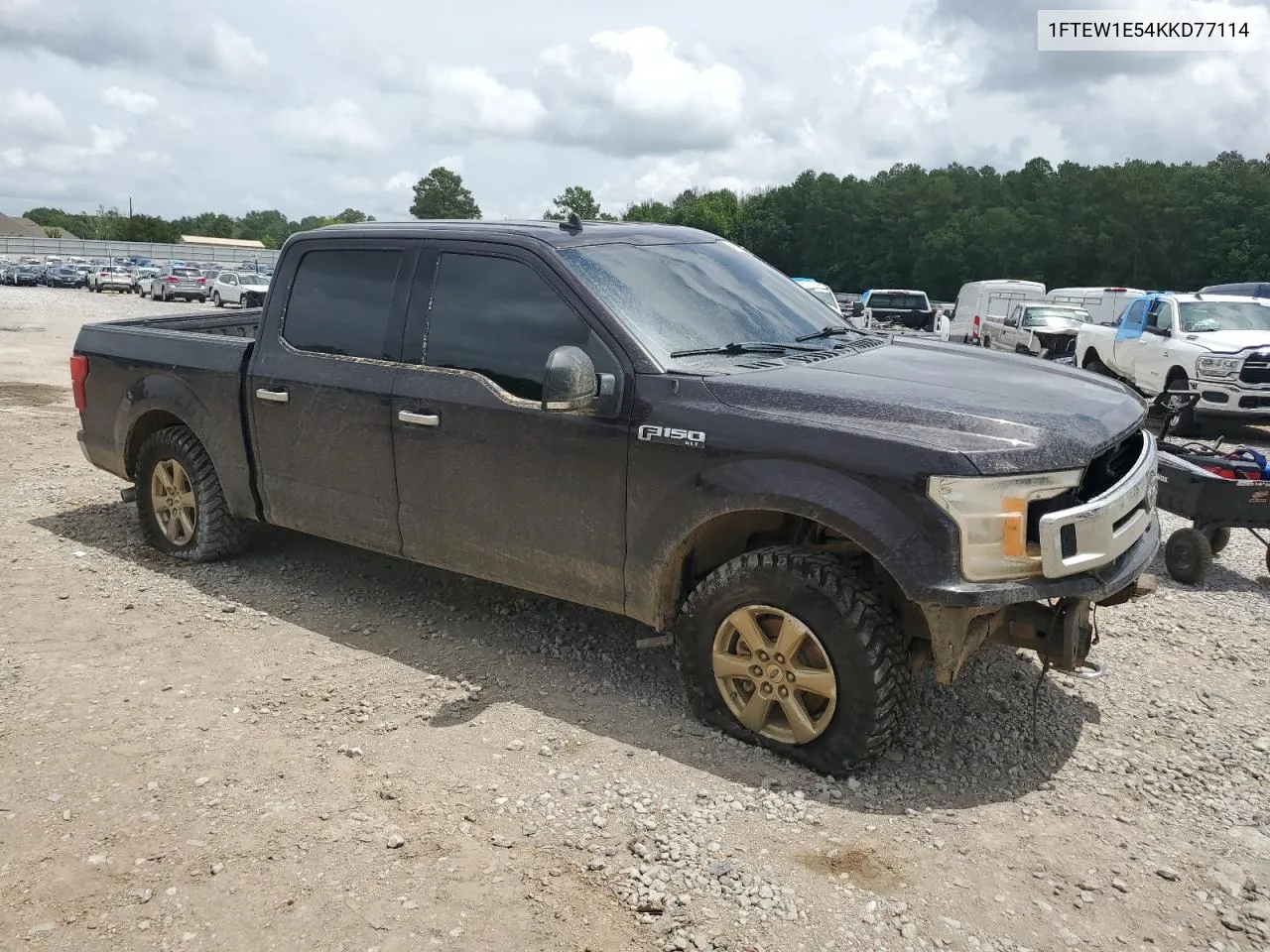 1FTEW1E54KKD77114 2019 Ford F150 Supercrew