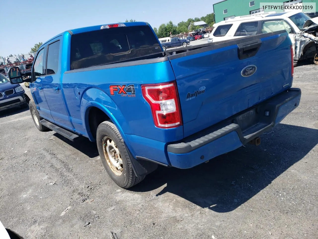 2019 Ford F150 Supercrew VIN: 1FTFW1E4XKKD01019 Lot: 59716454