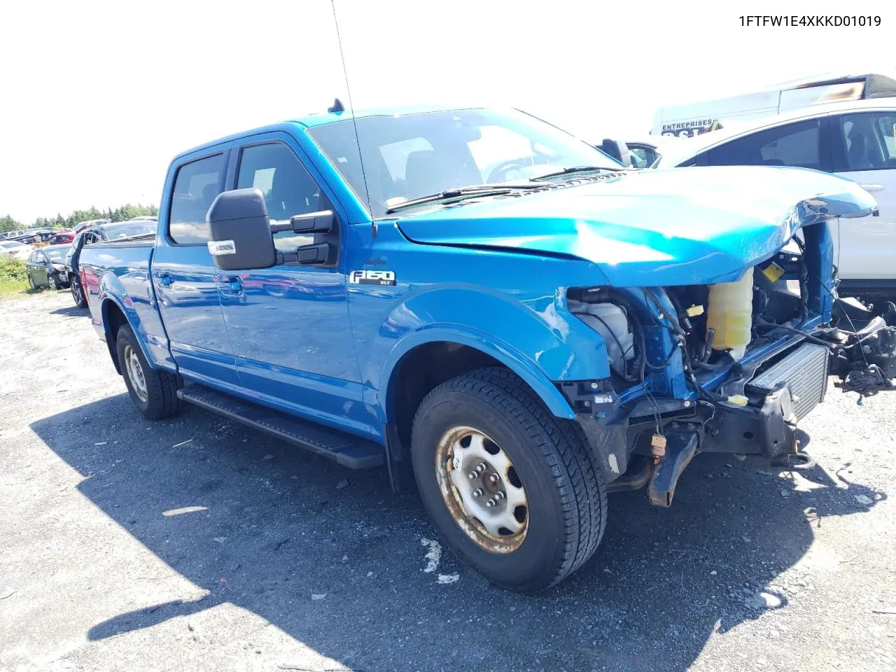 1FTFW1E4XKKD01019 2019 Ford F150 Supercrew