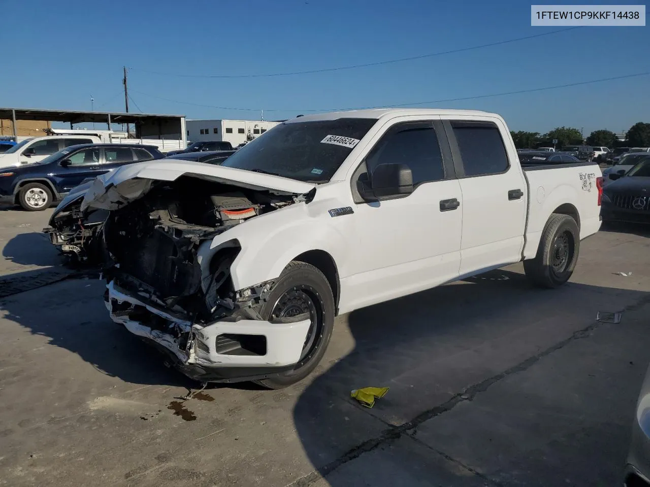 1FTEW1CP9KKF14438 2019 Ford F150 Supercrew