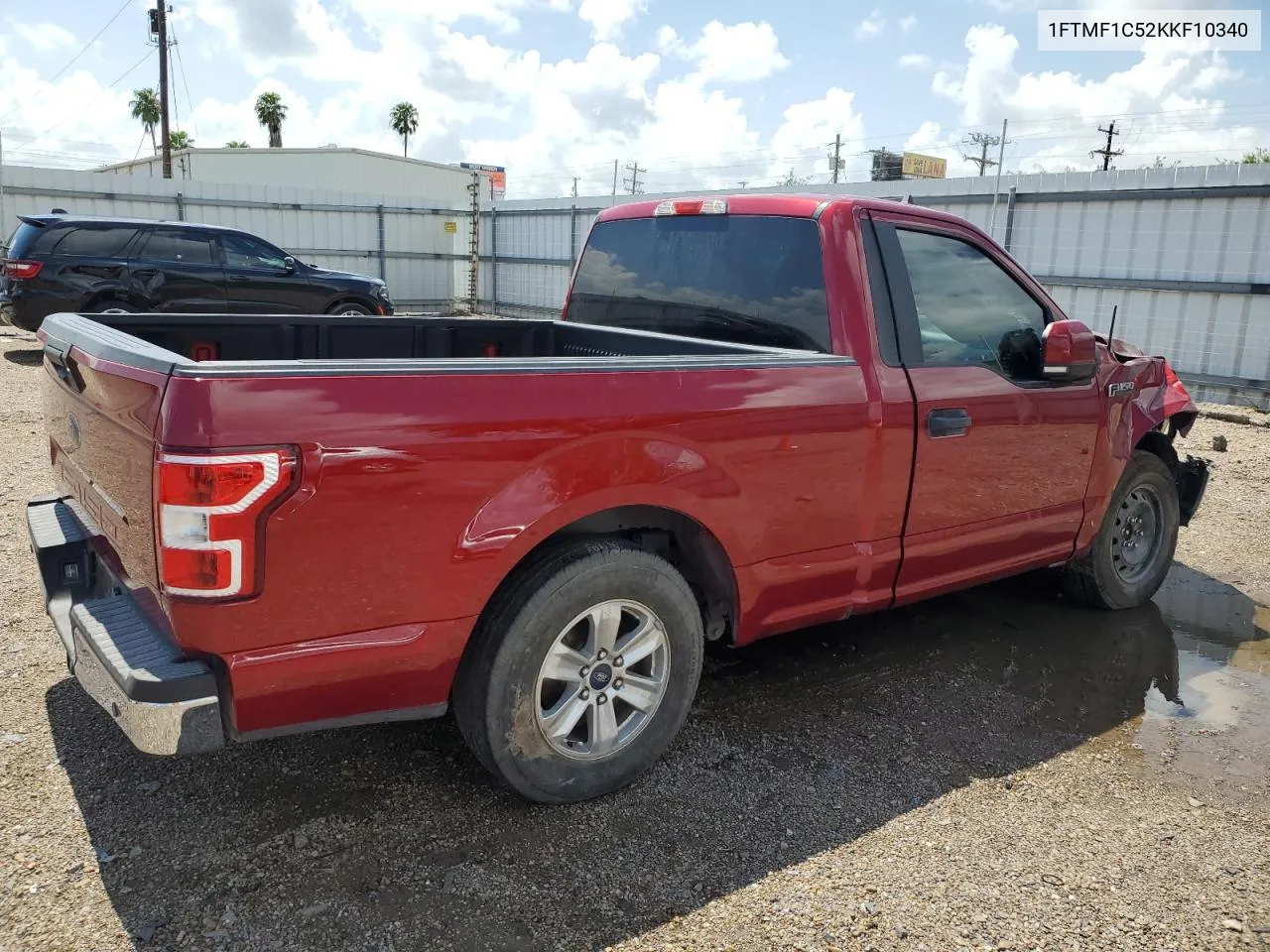 1FTMF1C52KKF10340 2019 Ford F150