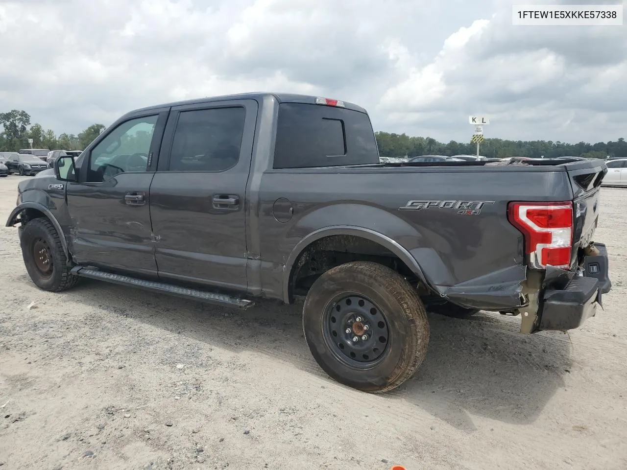 2019 Ford F150 Supercrew VIN: 1FTEW1E5XKKE57338 Lot: 61807384