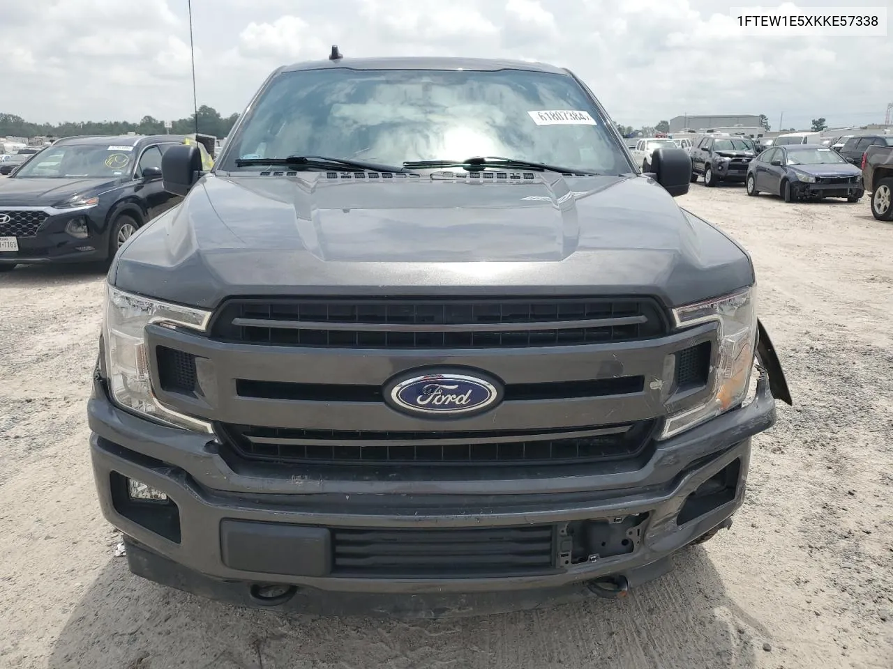 2019 Ford F150 Supercrew VIN: 1FTEW1E5XKKE57338 Lot: 61807384