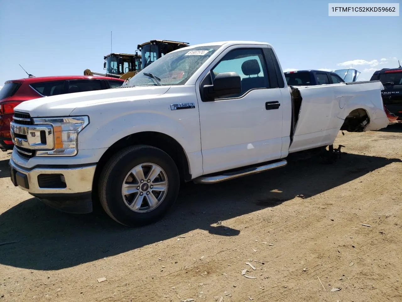 1FTMF1C52KKD59662 2019 Ford F150