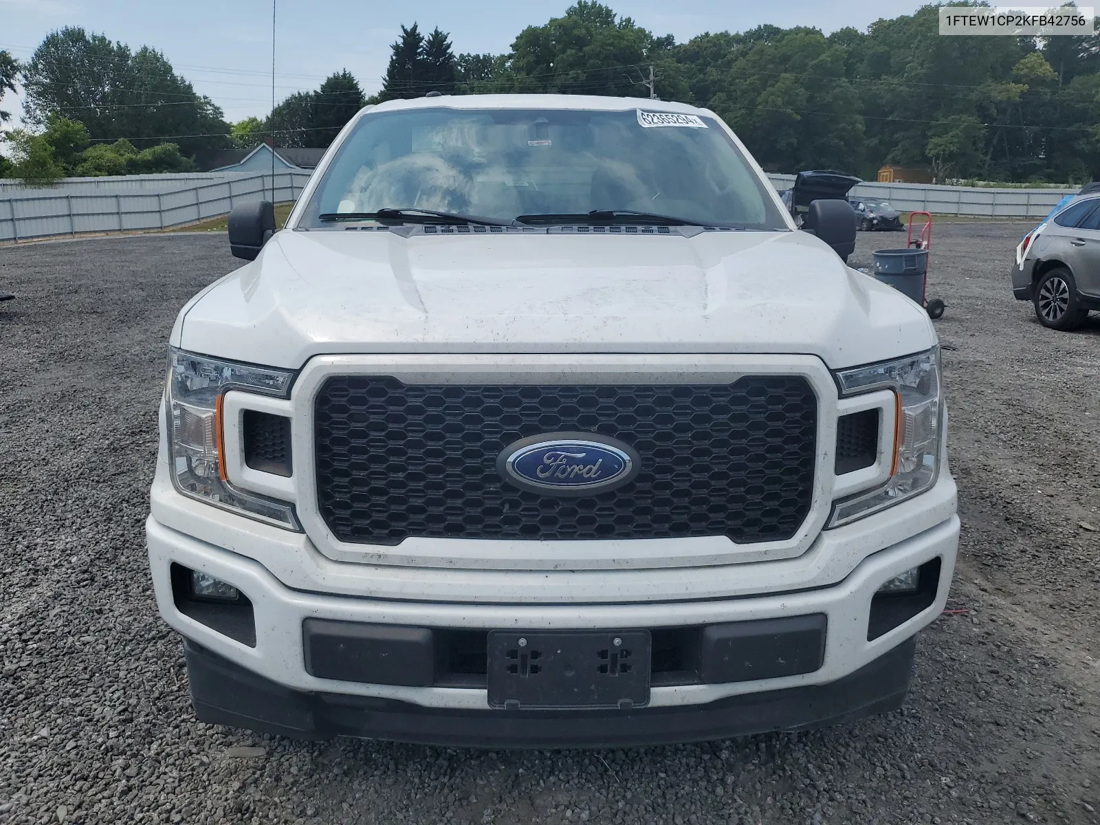 2019 Ford F150 Supercrew VIN: 1FTEW1CP2KFB42756 Lot: 62365294