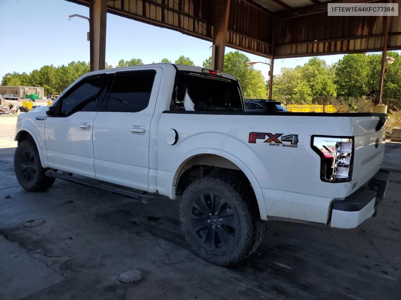 2019 Ford F150 Supercrew VIN: 1FTEW1E44KFC77384 Lot: 62448754