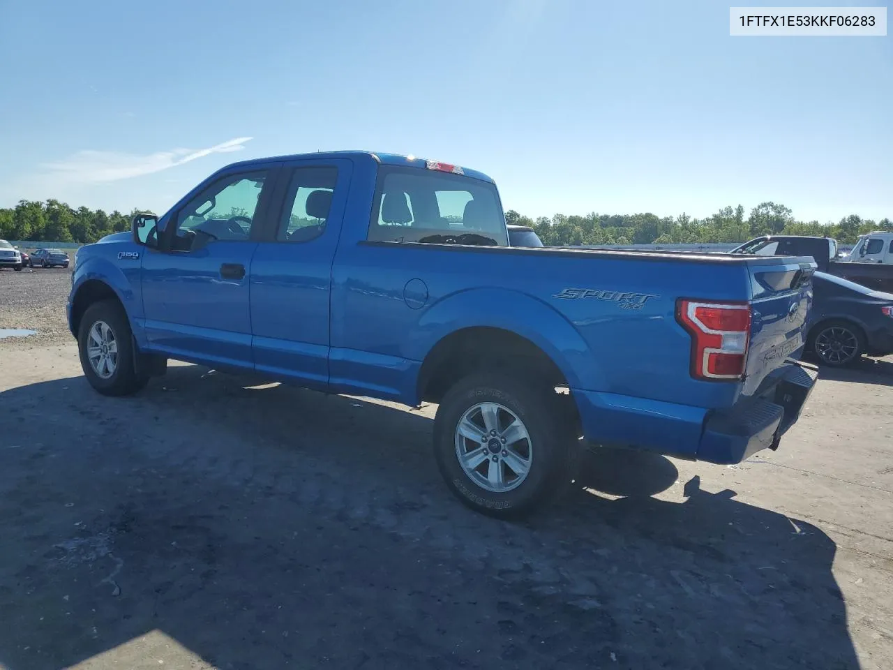 1FTFX1E53KKF06283 2019 Ford F150 Super Cab