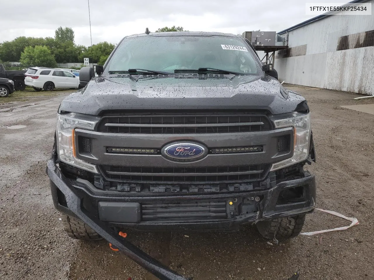 2019 Ford F150 Super Cab VIN: 1FTFX1E55KKF25434 Lot: 63129244