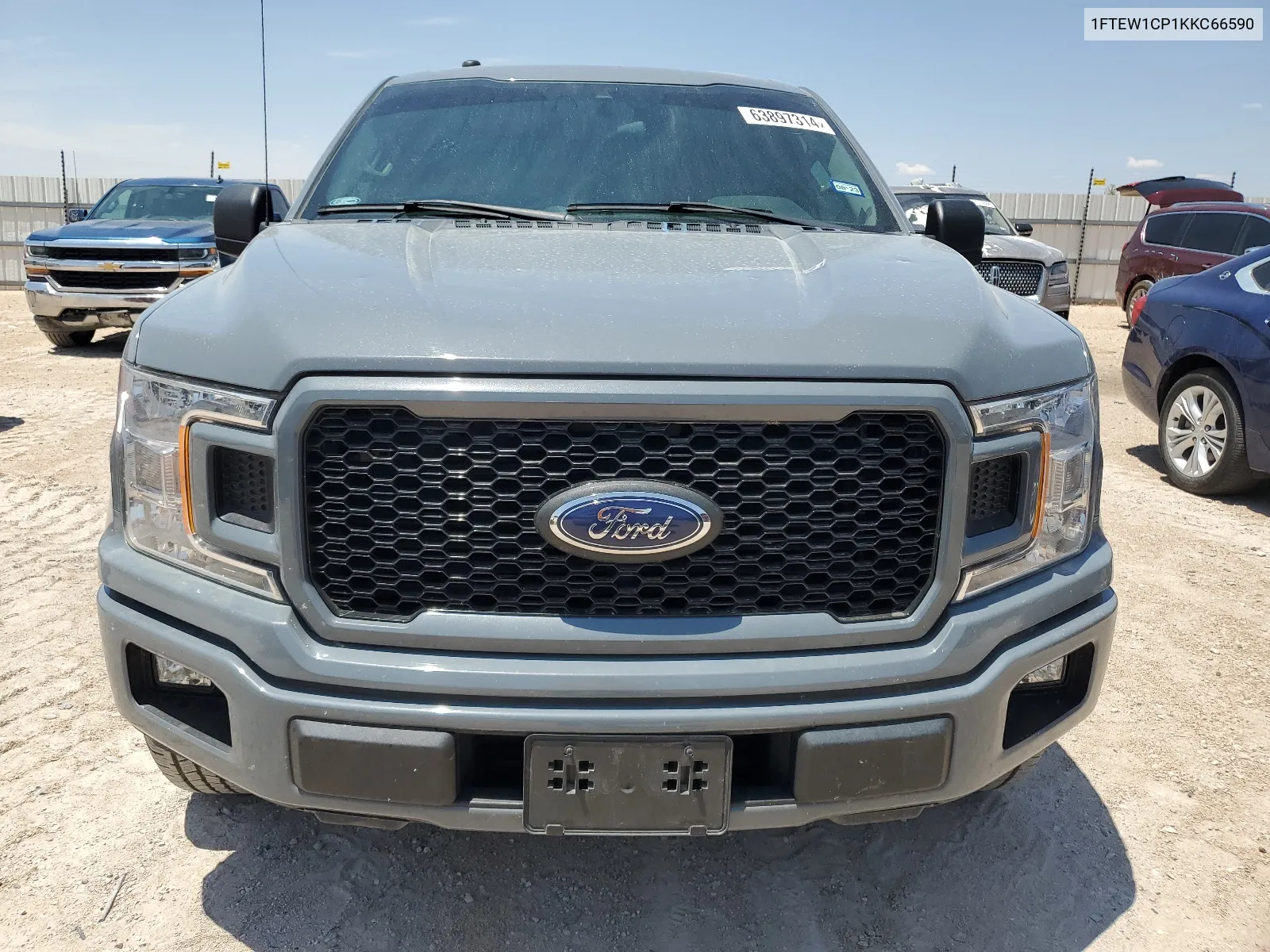 1FTEW1CP1KKC66590 2019 Ford F150 Supercrew