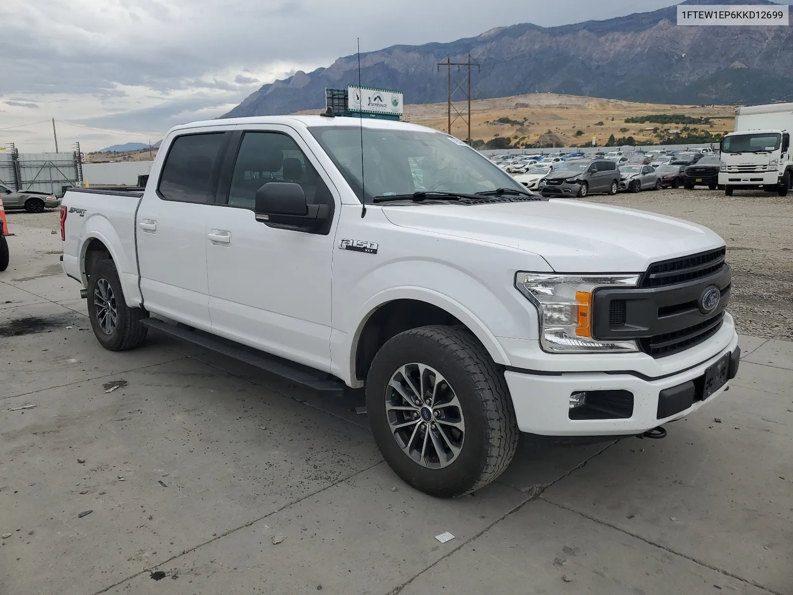 2019 Ford F150 Supercrew VIN: 1FTEW1EP6KKD12699 Lot: 63953804