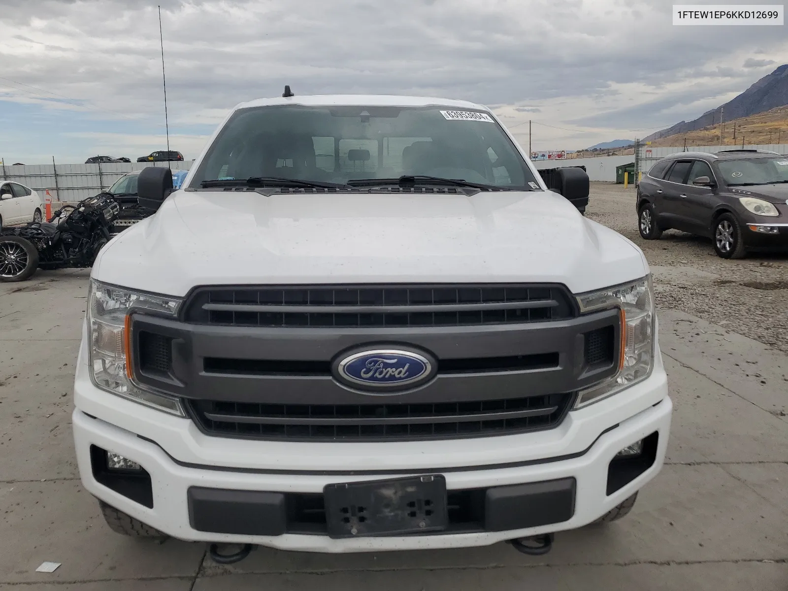 2019 Ford F150 Supercrew VIN: 1FTEW1EP6KKD12699 Lot: 63953804