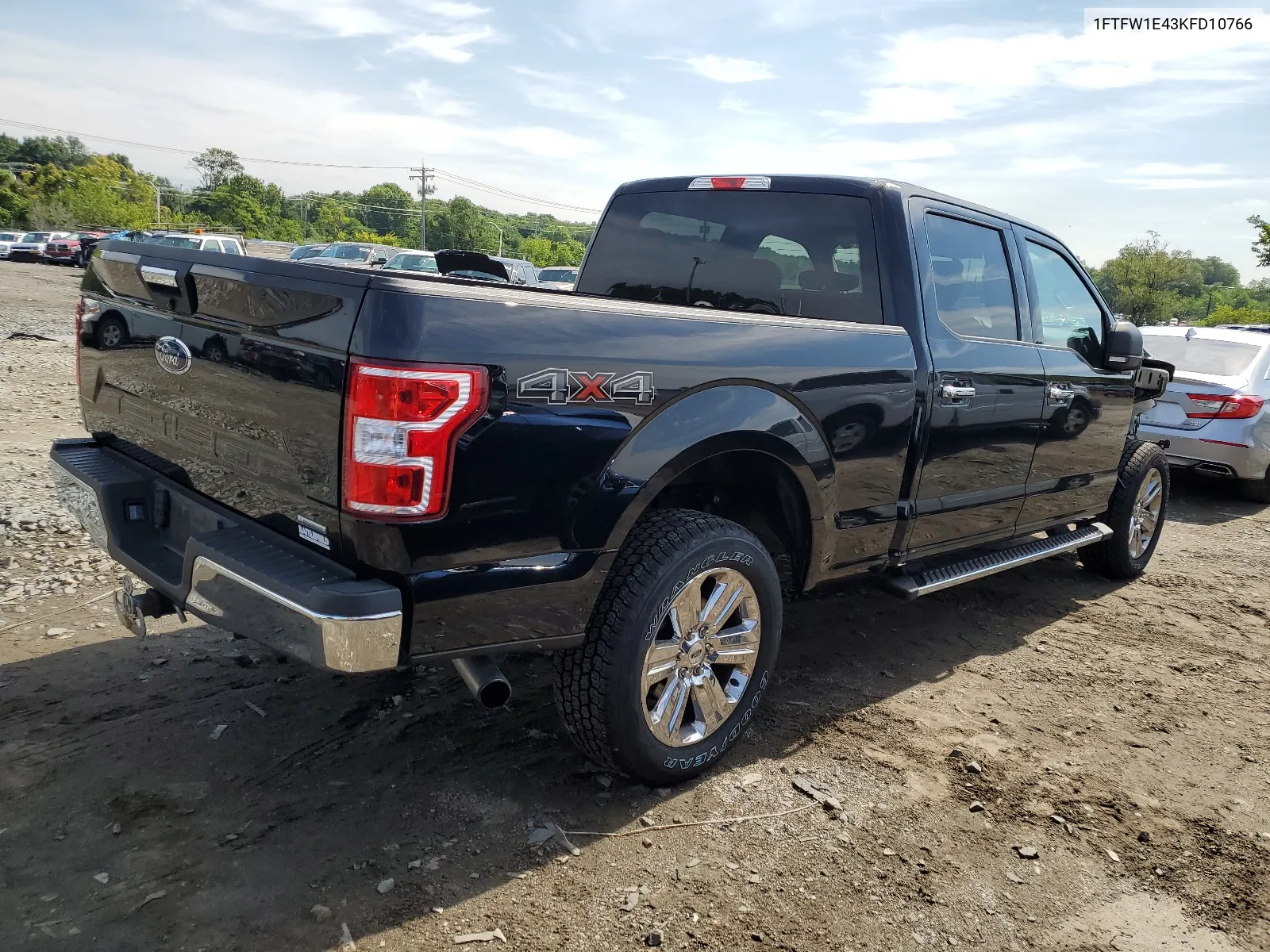 1FTFW1E43KFD10766 2019 Ford F150 Supercrew