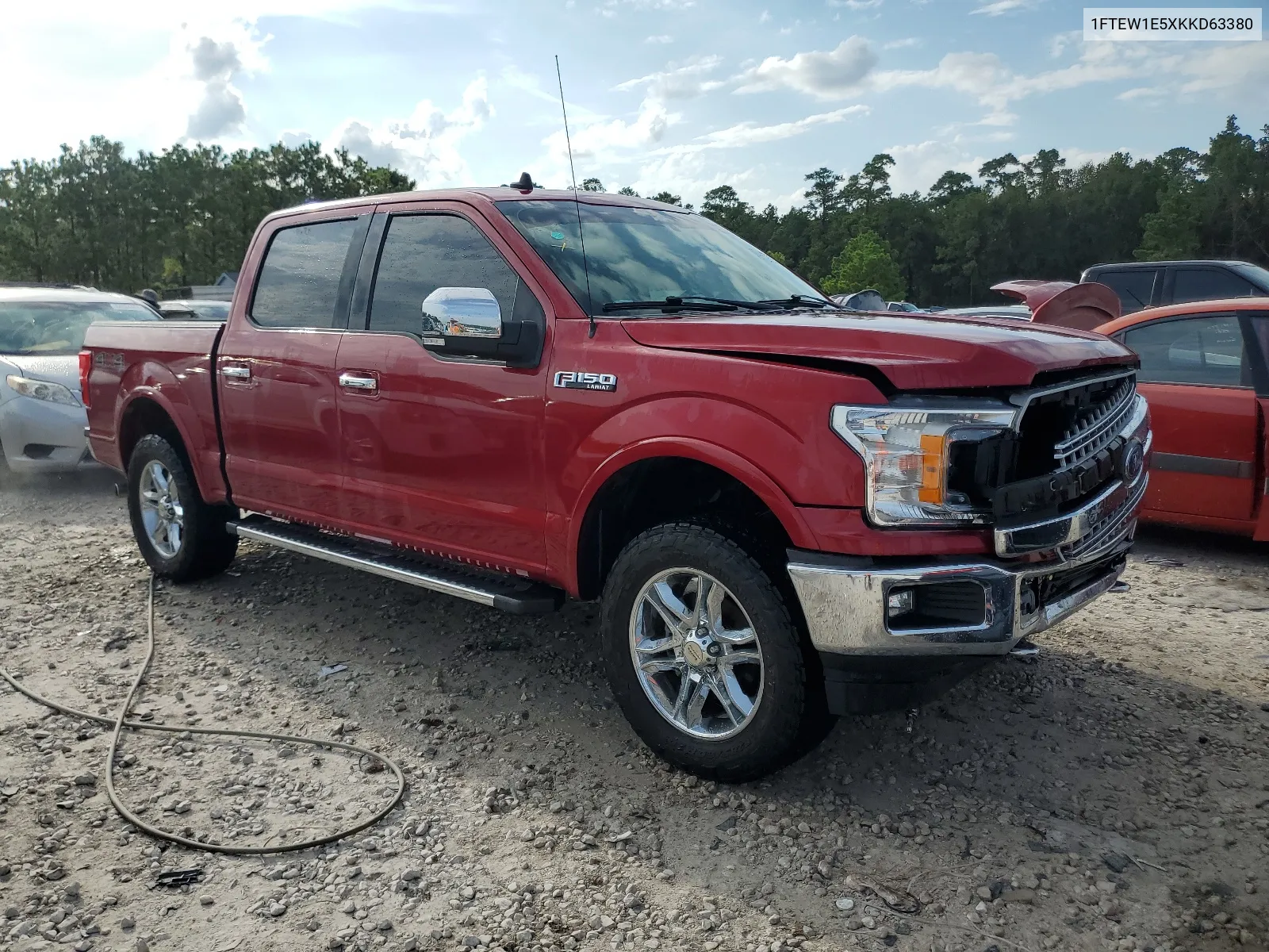 2019 Ford F150 Supercrew VIN: 1FTEW1E5XKKD63380 Lot: 64099204