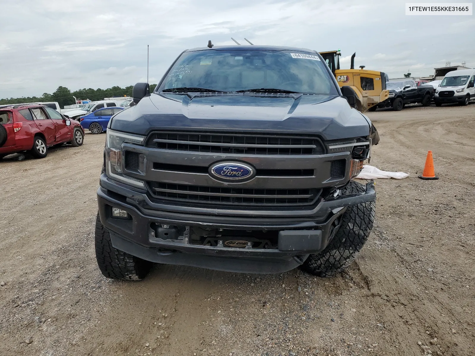 2019 Ford F150 Supercrew VIN: 1FTEW1E55KKE31665 Lot: 64109444