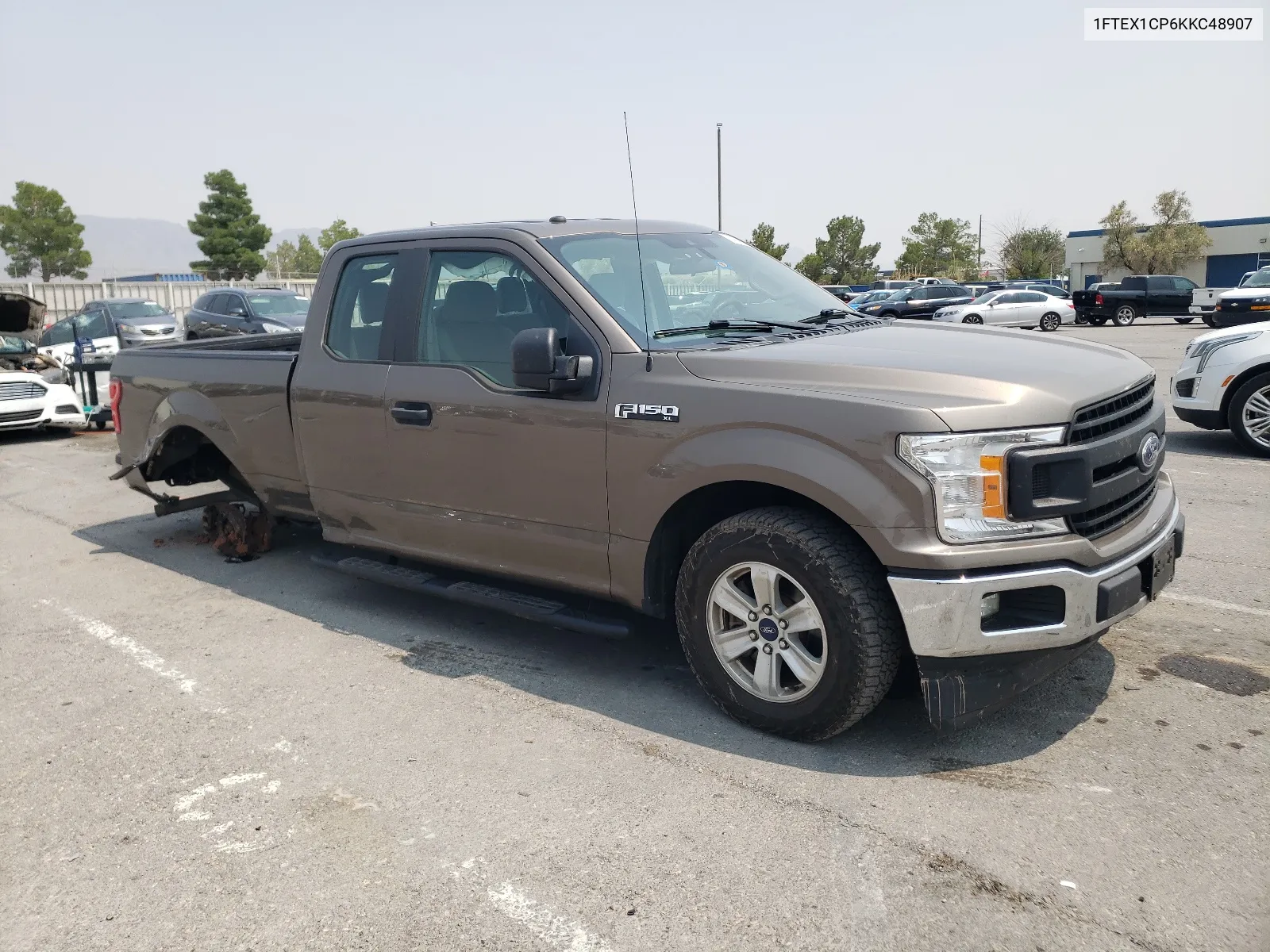 1FTEX1CP6KKC48907 2019 Ford F150 Super Cab